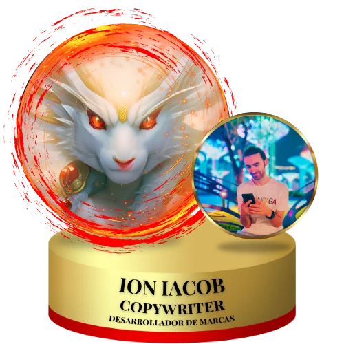 Ion Iacob copywriter y desarrollador de marcas famosas