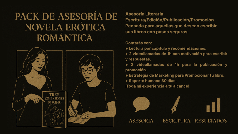 pack de assoria para escribir novela erotica romantica